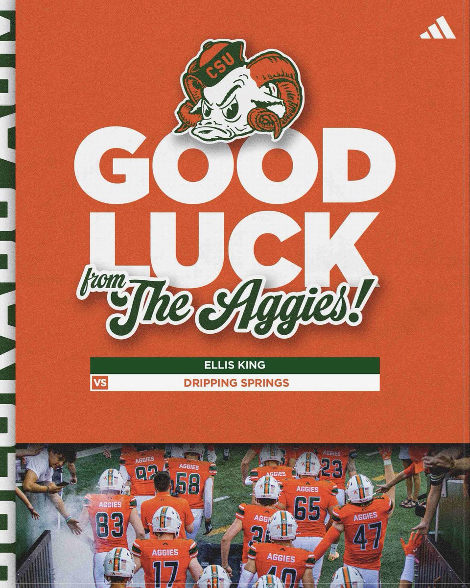 EllisKingATX's tweet photo. Thank you!🙏🏽
 @CSUFootball 
#connectedathletics 
#BREAL

@Coltonts12 
@RoundRockFB 
@csurecruiting 
@CoachJimMoraFB 
@CoachMac_CSU 
@Coach_LJohnson

@connectedathUSA 
@AWilliamsUSA 
@superdj56 
@SacrificeINC 
@PrepRedzoneTX 
@GPowersScout 
@247Sports 
@On3 https://t.co/IXod3tVESU