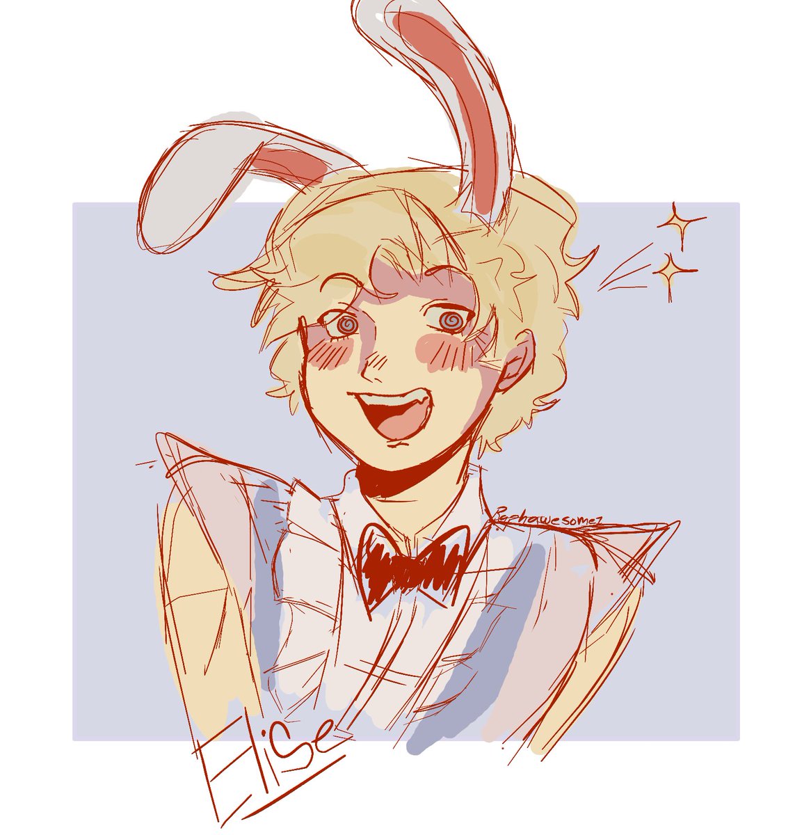 Sebastianorlov's tweet photo. Small doodle I dunno 
#jackpotcrashcourse https://t.co/lc2MhPAmIy