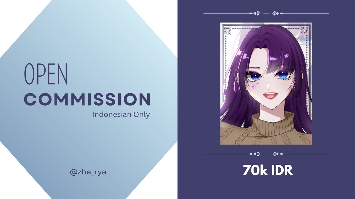 zhe_rya's tweet photo. [🩷 &amp; 🔁 are appreciated]

Halo aku buka commission dengan style seperti di bawah!🐈‍⬛ 

Untuk batch pertama ini aku buka slot 0/3 dulu (⁠｡⁠•̀⁠ᴗ⁠-⁠)⁠✧

#commissionopen #commission_art #zonauang https://t.co/HBPASkGcqb