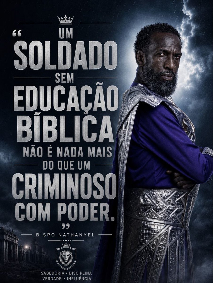 IUIC_Brasil's tweet photo. Um Soldado sem Educação Bíblica não é mais do que um criminoso com Poder.
……………………………….
Visite nosso site aqui 💻👨🏾💻🖥
🔴 https://t.co/qkv57hmvha
#leis #brasil #biblia #israelitas #nathanyel7 #12tribos #nação #organização #Negros #Latinos #NativosAmericanos #poder https://t.co/7S07AOWVw8