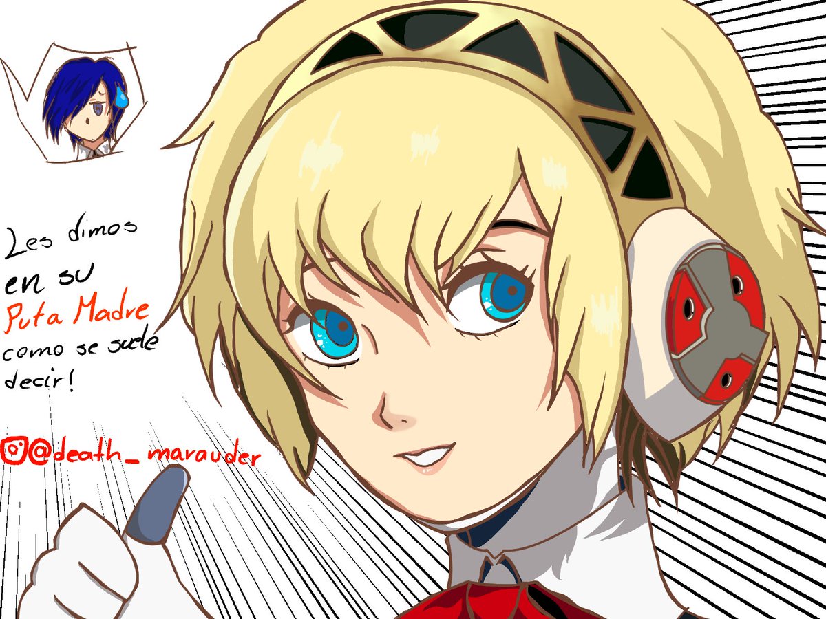 Requiem_T4tsu's tweet photo. Happy birthday Aegis!!!, my favorite character in the Persona franchise!
#アイギス生誕祭2026 https://t.co/0Llspd9413