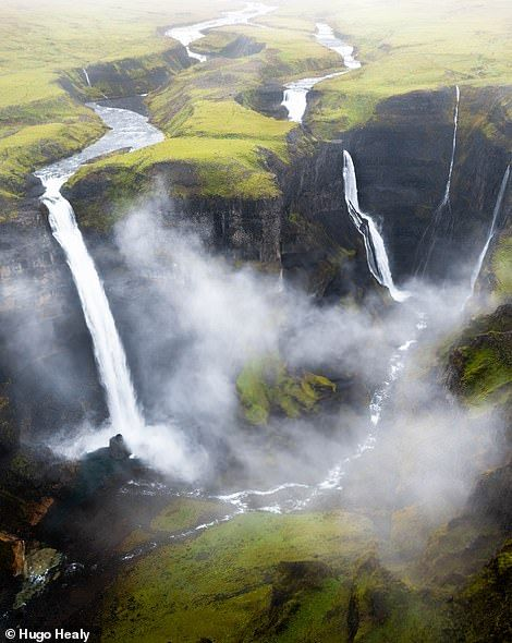 reminiscinbby's tweet photo. Fossá waterfall https://t.co/60OlNLH0Eb