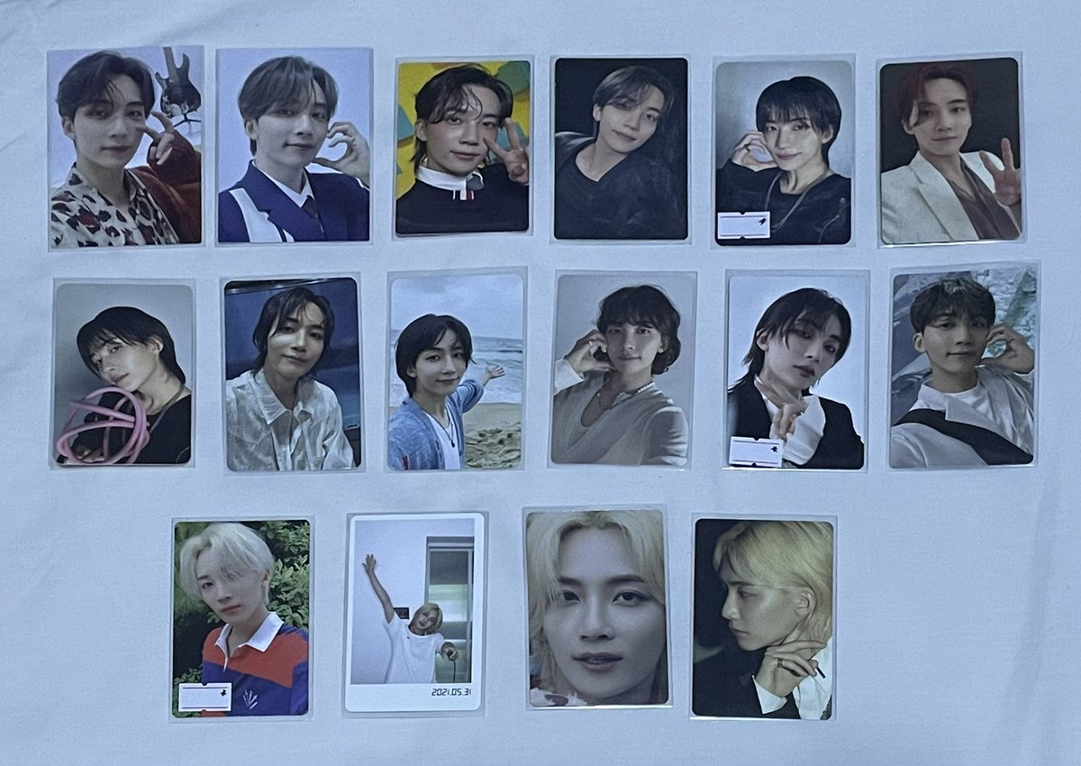 Avee_kade's tweet photo. WTS LFB 

❗️DECLUTTERING SALE ❗️

5K SET

CAN TINGI (but some w/ ratio) 

༊ 50% NRDP (PAYO) |  10days REMBAL
༊ onhand
༊ x sensitive (* with flaws)

dm/reply to claim     

seventeen scoups jeonghan joshua jun hoshi wonwoo uji dk gyu hao dino vernon kwan dino https://t.co/21oxgdClo1