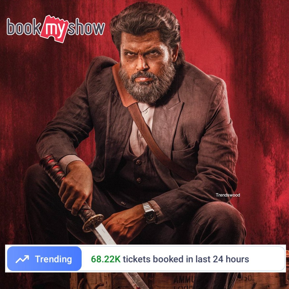 Ashraful_Ashu23's tweet photo. • #Sardar2 - 68K+ Tickets Booked On BookMyShow In The Last 24 Hours 🔥

@Karthi_Offl | #Karthi #MrVersatileKarthi https://t.co/RQxbvc5cM2