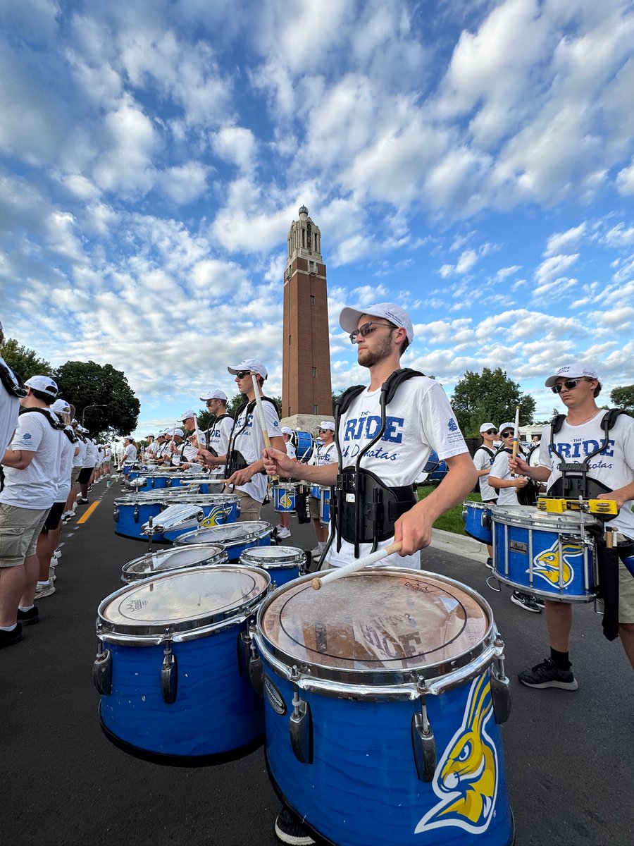 sdstateloyalty's tweet photo. OH MY JACKRABBITS! 💙💛 Our SDSU family showed up tonight for the Yellow & Blue Block Party! And the #OneDayforSTATE celebration continues to roll on...
There’s still time to make your gift and help us finish the night strong: https://t.co/YAe2hKrYqc https://t.co/Y8iTqnmiav