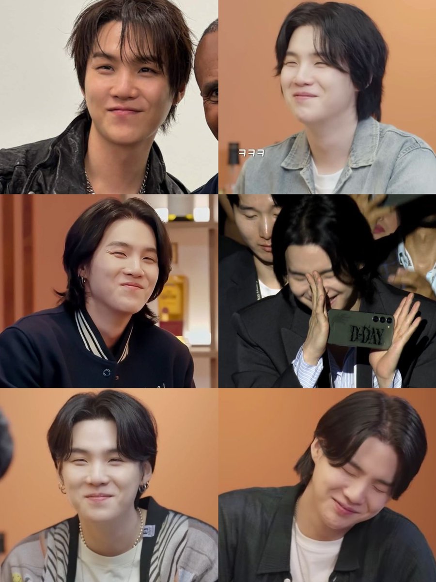 camlovesyoongi's tweet photo. there's a specific smile yoongi gets when he's feeling shy, and im kind of obsessed with how cute it is https://t.co/XVxiAlx8zn