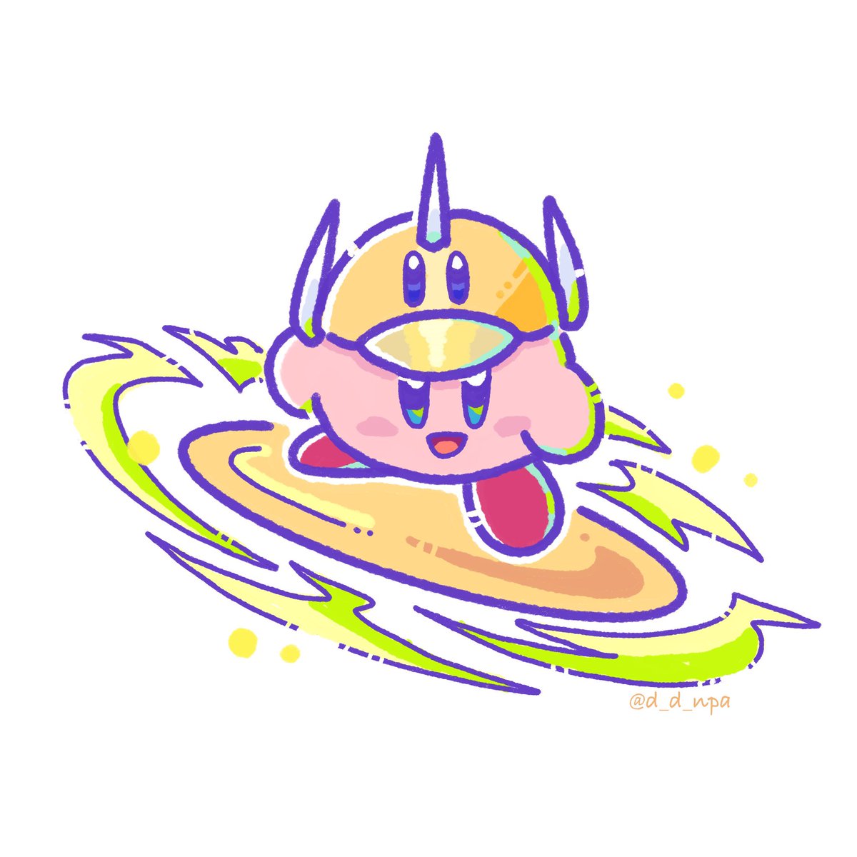 d_d_npa's tweet photo. カッターに乗って飛び回る姿も印象的だったな☺️

#Kirby #ワールドビヨンド #ニンダイ #星のカービィ #カービィイラスト #kirbyfanart https://t.co/fUY3TzXSQ9