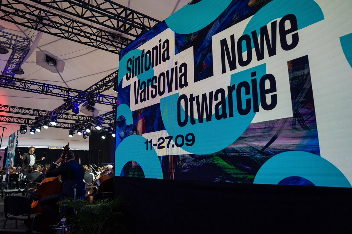 trzaskowski_'s tweet photo. Muzyka łagodzi obyczaje. Już w nowym domu.

Czwartkowy wieczór to pierwszy, przedpremierowy występ Sinfonii Varsovii na Grochowskiej. A od 11 do 27 września czas na Nowe Otwarcie. Dla wszystkich. Zapraszam! https://t.co/5UyNznKTIq