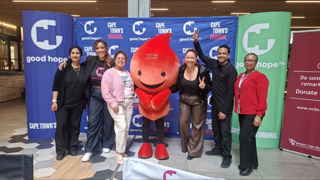 GoodHopeFM's tweet photo. 🩸❤️ WE’RE LIVE TODAY!

Good Hope FM joins the Western Cape Blood Service for a special broadcast on The Morning Show with Leigh-Anne Williams! 🎙️

#DoSomethingRemarkable! 🩸🙌🏾
#GoodHopeFM #DonateBlood #CapeTownsOriginal https://t.co/aXgGIZRvqg