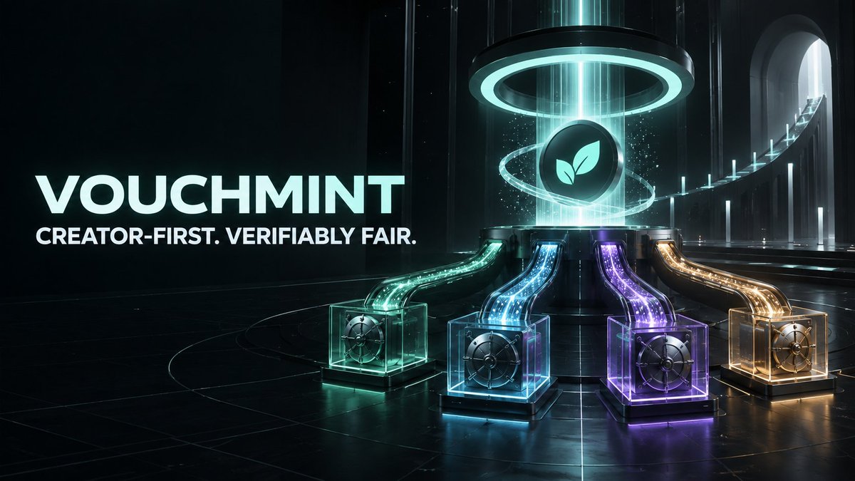 vouchmint's tweet photo. Crypto launches are often complicated, difficult to verify, and misaligned with their communities. Token allocations, funding flows, and launch conditions are rarely presented with enough transparency.
VOUCHMINT is designed to make token launches simpler, fairer, and verifiable. Through transparent launch rules, on-chain records, and clear participation mechanics, every project can provide visible proof of how it launches and grows.
VOUCHMINT gives creators the tools to structure a launch while allowing communities to review token mechanics, fees, and progress before participating. The goal is not short-term hype—it is a more credible foundation for projects built with community support.
Launch with proof. Grow with trust.@RobinhoodApp