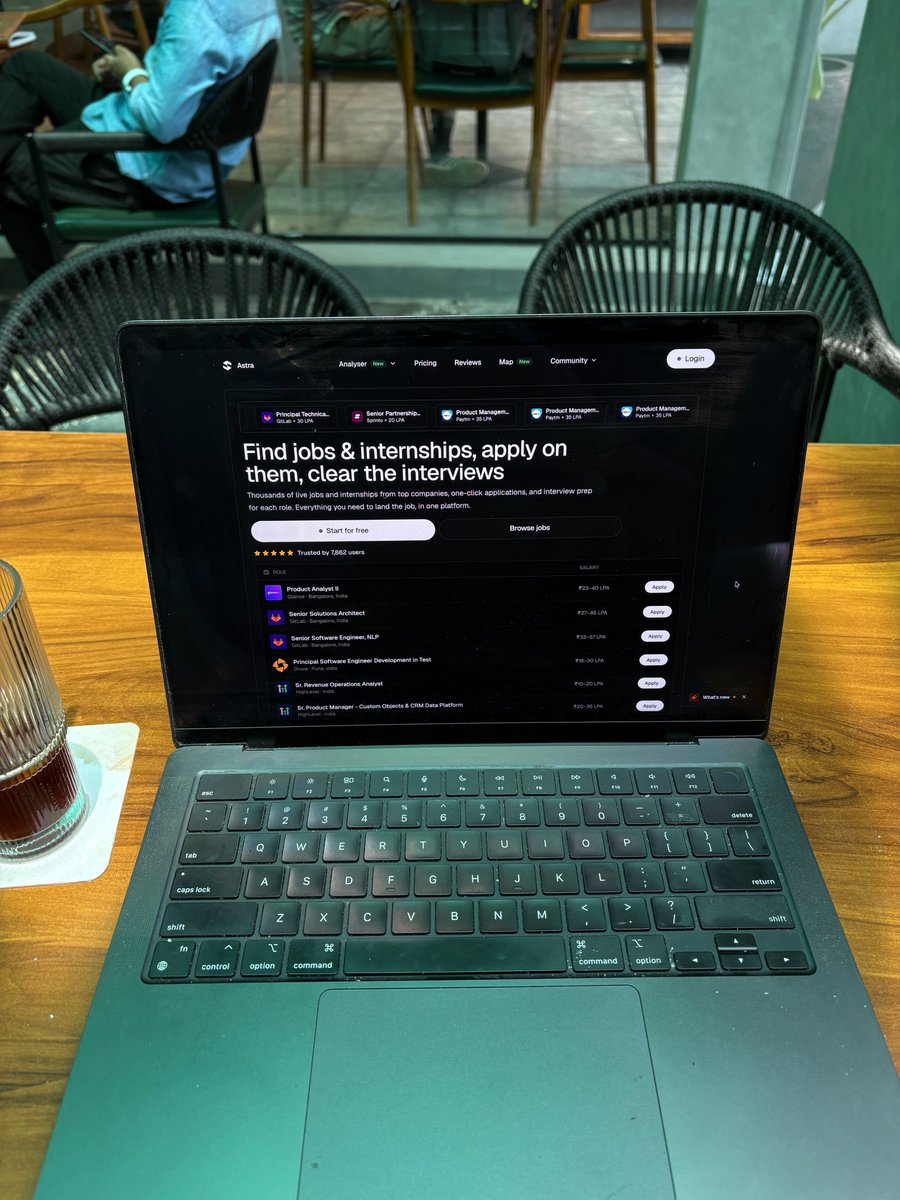 abhishvekcn's tweet photo. i have $4k mrr across my bootstrapped products (@useastra_ , @superwrapperr ). no funding, no runway to burn.

stuff i wish someone told me before i started : 

1. distribution beats product.

astra sat at 40 signups its first month while i just shipped and waited. one youtube short that actually helped job seekers hit 240k views and 1,800 signups in a week. same product, different reach.

2. revenue is the only validation that counts.

astra had a 3,000 person waitlist that made me feel successful and proved nothing. it got real only when the first 60 people paid for the lifetime pro plan. chase a paying customer, not your next feature.

3. bootstrapping is a focus machine.

with superwrapper i cut 7 planned features and shipped the core in 3 weeks instead of 3 months. no runway means you cannot afford the wrong bet.

4. you are the bottleneck, not the market.

with superwrapper i avoided marketing for 6 weeks and stayed flat at 80 signups. the week i posted daily it jumped to 450. the work you keep dodging is usually what caps your growth.

5. consistency compounds quietly.

300 short videos and 1,200 cold emails later, most wins came from the boring days nobody saw. zero to profitable mrr took 14 months. one post, one outreach, one fix a day beats a burst then silence.

you do not need funding to build something real. you need distribution, revenue, and the discipline to keep going when it is quiet.