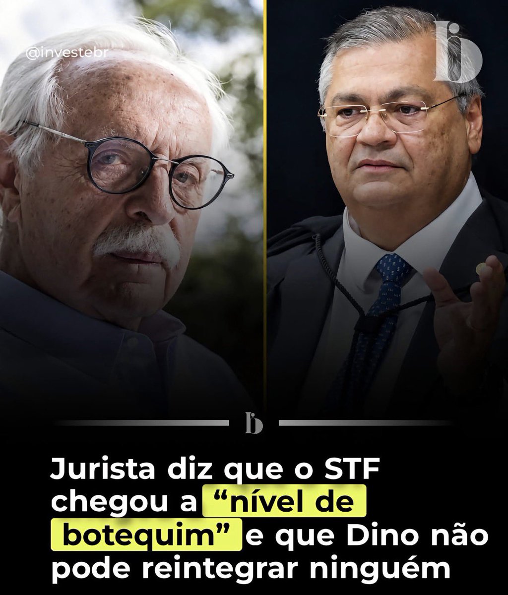 tessrio2001's tweet photo. O “botequim” dos malandros!
Em que Corte de Justiça credível, um juiz pode tirar, anular, interferir, cancelar, monocraticamente, a decisão de um de seus pares, a quem é dado o mesmo poder constitucional de decisão? 

https://t.co/RWvtmHV8mq https://t.co/Xnh80DkbY0