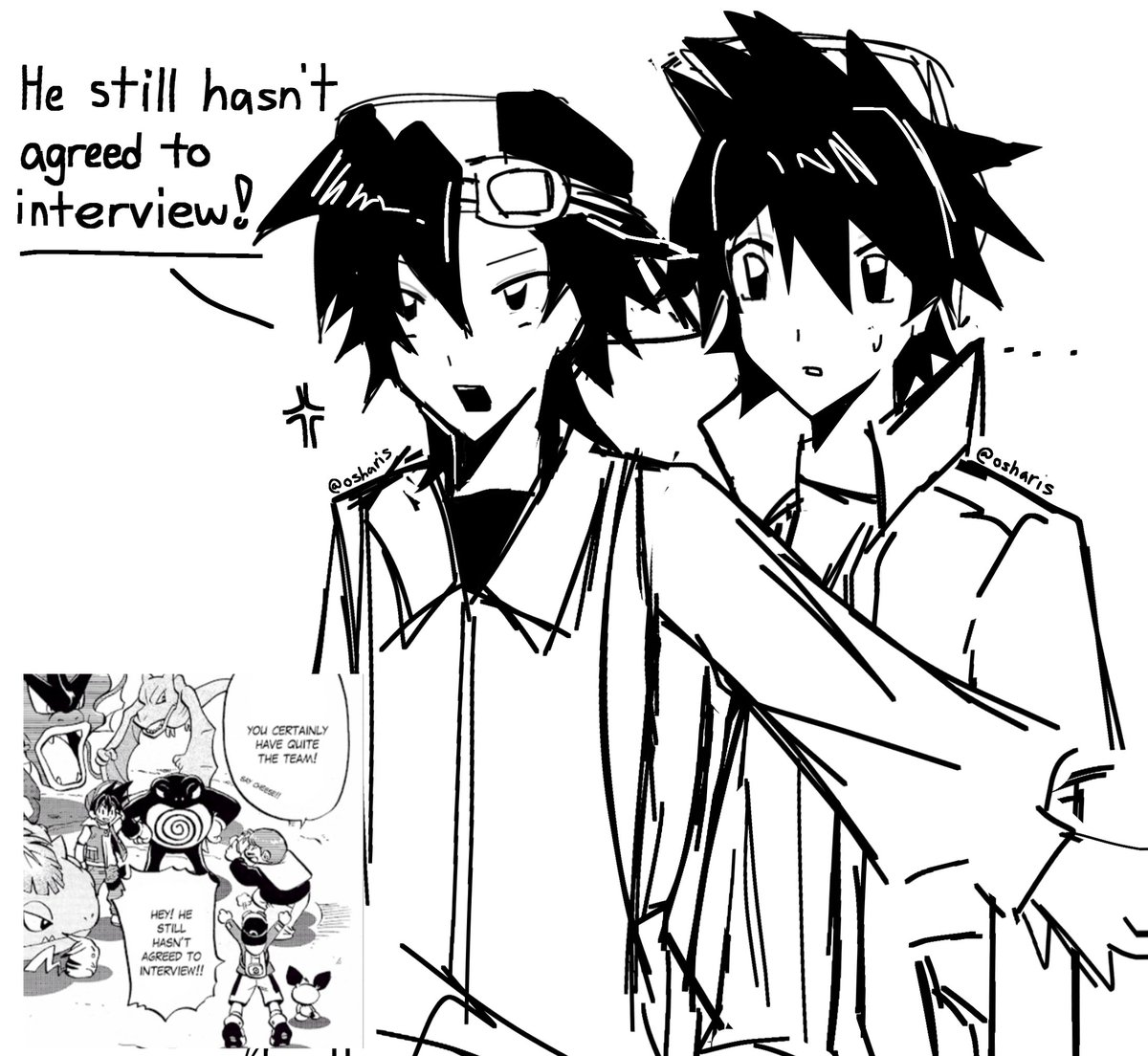 oshariss's tweet photo. So far all of the polishipping doodles i did (old art not included cus i am DISGUSTED) MAKE THUS SHIP MAINSTREAM AGAINNN PLEASW https://t.co/P7WUVh5m11