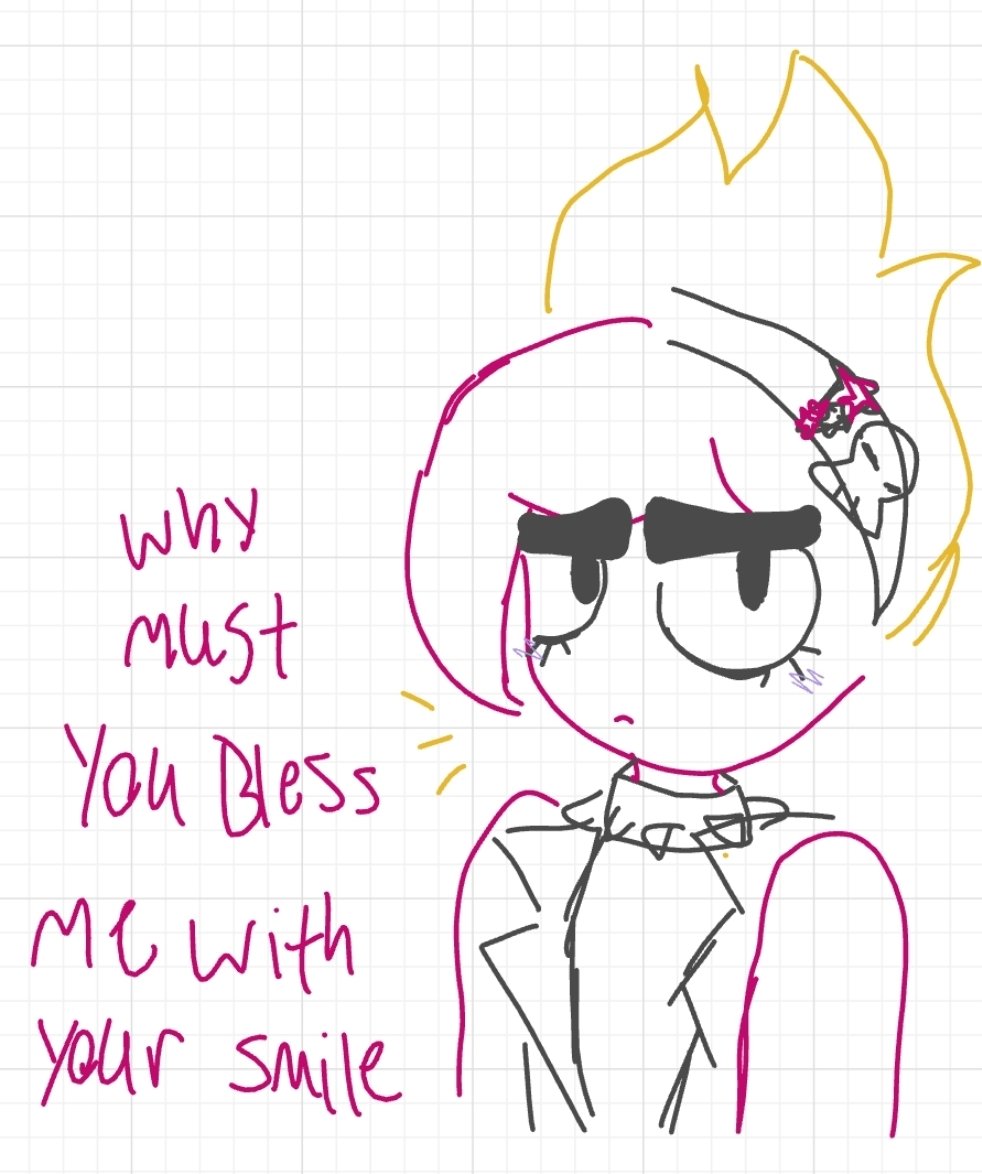JA22y_Ch4n's tweet photo. "Why do you continue to talk to me?..."

Art isnt made enough of them ngl UnU
#FUNHOUSE #FUNHOUSESplits #FUNHOUSEMargo #FireSundae #BurntBanana https://t.co/HBlFjPrGI7