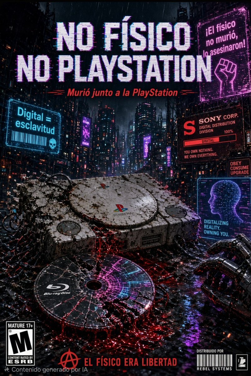 jaume_ds's tweet photo. @PlayStation Os vais a meter una ostia que ya metemos si la marca sobrevive con las políticas que estáis haciendo https://t.co/57bXkjwoC3