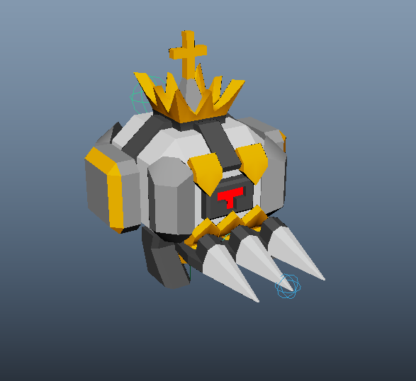 YOKGAMES's tweet photo. ボス作ってる。ほかのの比べるとカワイイ
#gamedev #indiedev #indiegame #Steam https://t.co/pdFqC5zOEC