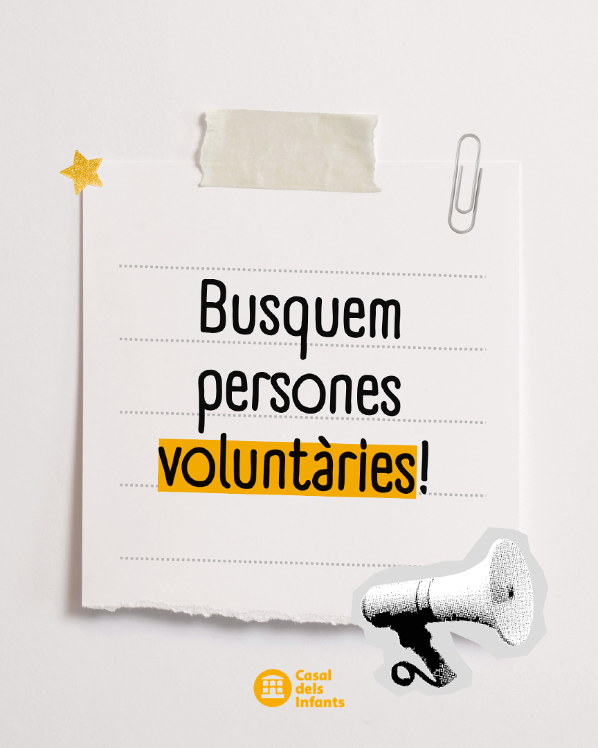 casalinfants's tweet photo. 🟠 Aquest curs, suma't al Casal dels Infants fent #voluntariat!

🙌 Participa dinamitzant activitats de lleure, ajudant al reforç escolar, en serveis de suport a la criança o d'inserció laboral, i més.

🔗Més informació ➡️ https://t.co/I2thxkmI1h https://t.co/x0i3qLR0FC