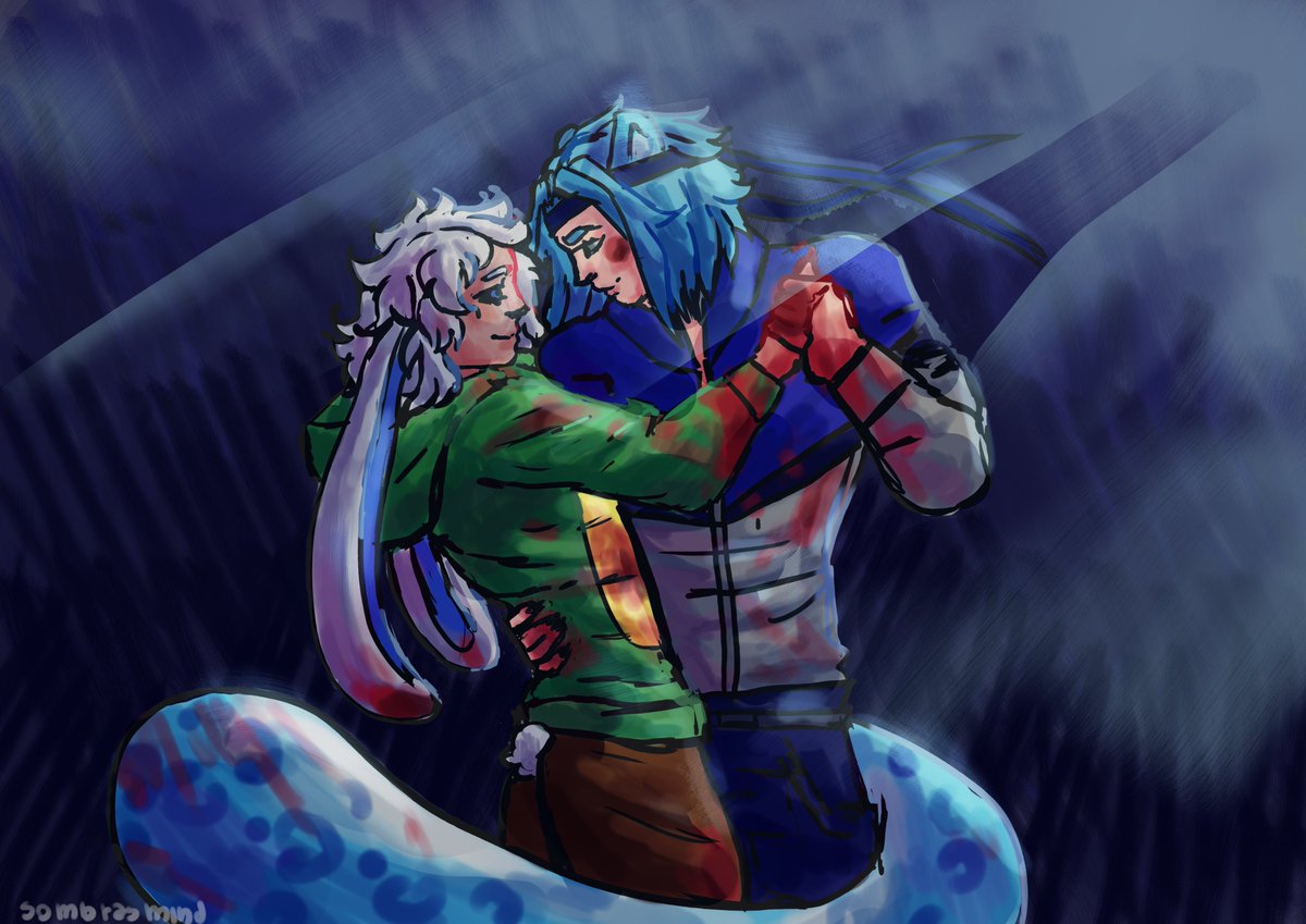 sombrasmind's tweet photo. dibujo rapido de mi ship jeje #Coldistine https://t.co/qMZUIMdOnv