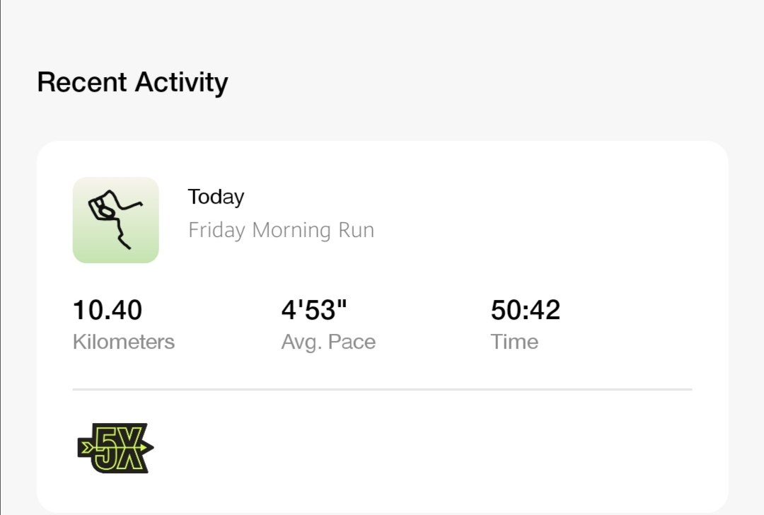 THAmor_10's tweet photo. Friday ✅ @tumisole 🏃🏃 @RunningWithTum1 https://t.co/LAEHy2njjc