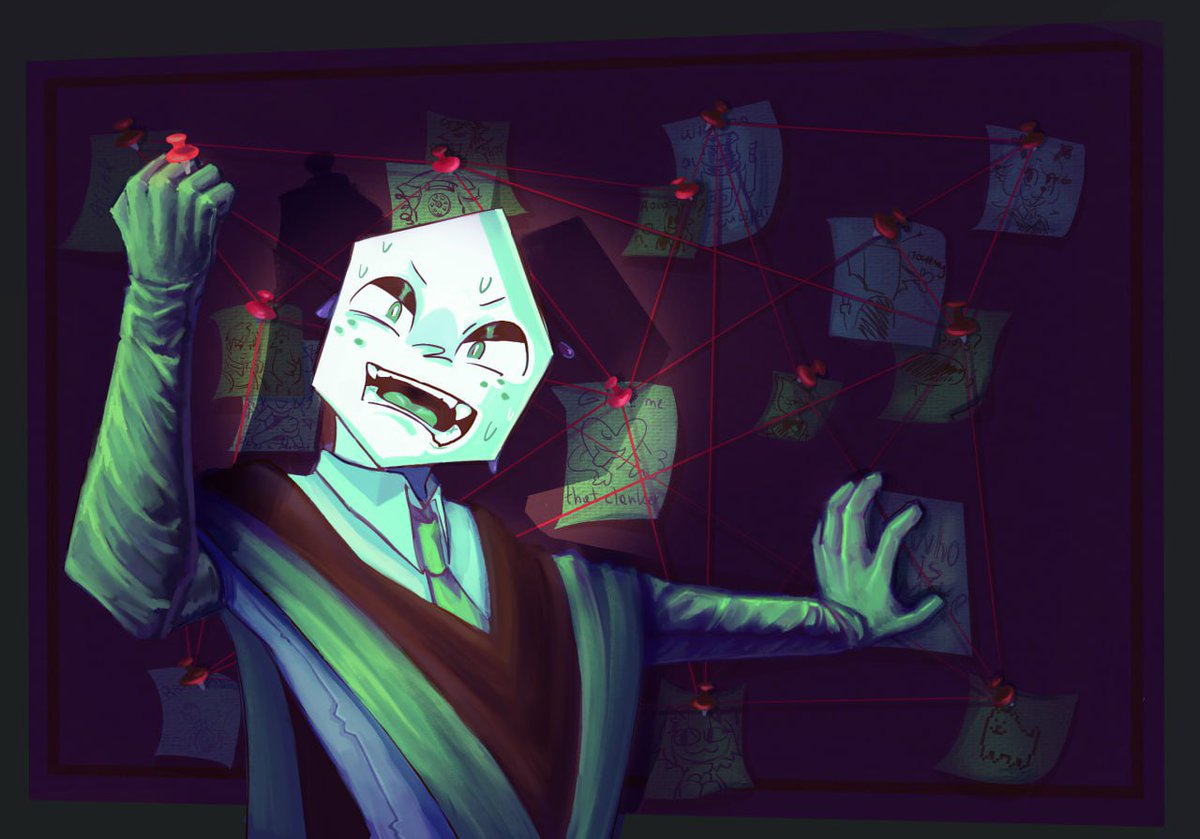 Al_ink3462's tweet photo. why he angry on pin? 
#deltarune  #battat https://t.co/Nd9gZrqEt4