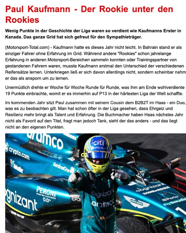 KyleTimponcic's tweet photo. Motorsport-Total Big Season Round-Up 4/5 https://t.co/Vux2zYjx4B