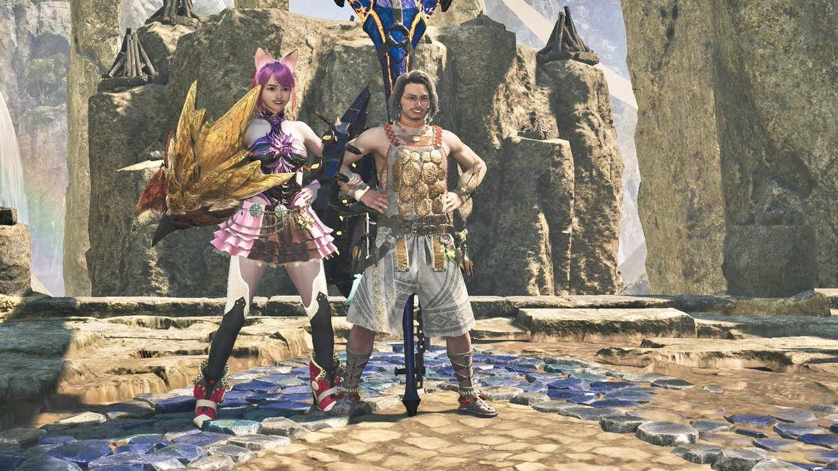 summo_darts's tweet photo. 昨夜はエルカさんとワイルズ🎮
☆10アルシュが強いのはわかっているけど、昨日は他のモンスターも全体的に強く感じたなぁ〜😂
まぁそんな日もあるよね〜🎵
昨日も笑って楽しい狩りでした😆
エルカさん、ありがとうございました😊
今日もまた、前回のSSも添えて📸 https://t.co/R3vGiGrpNU