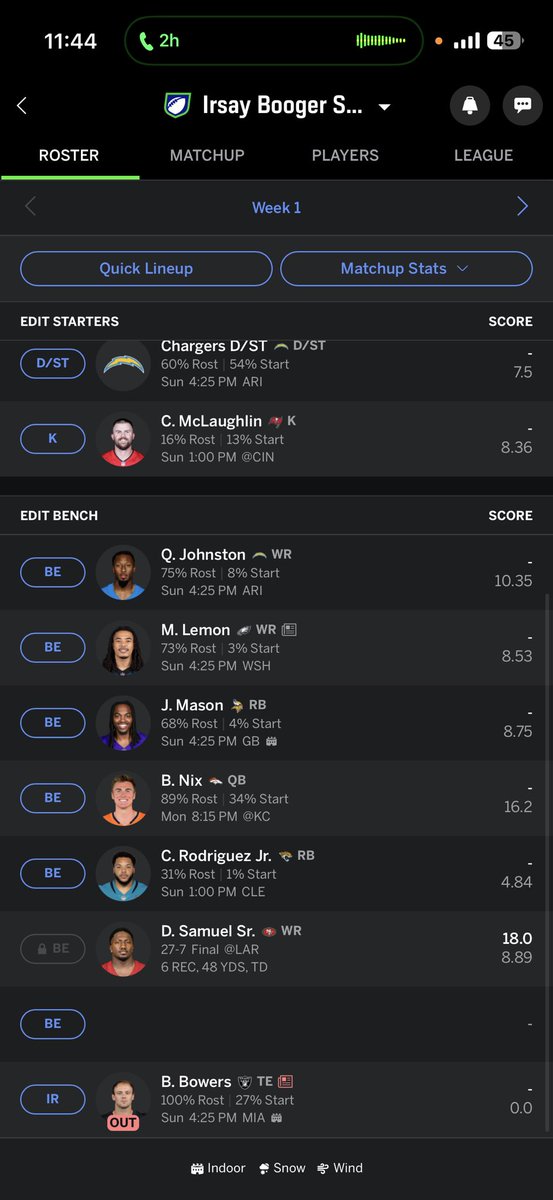 rosingsin's tweet photo. @zaxavage atleast i know deebo is a viable starter now😭 https://t.co/hvy2F5mVtX