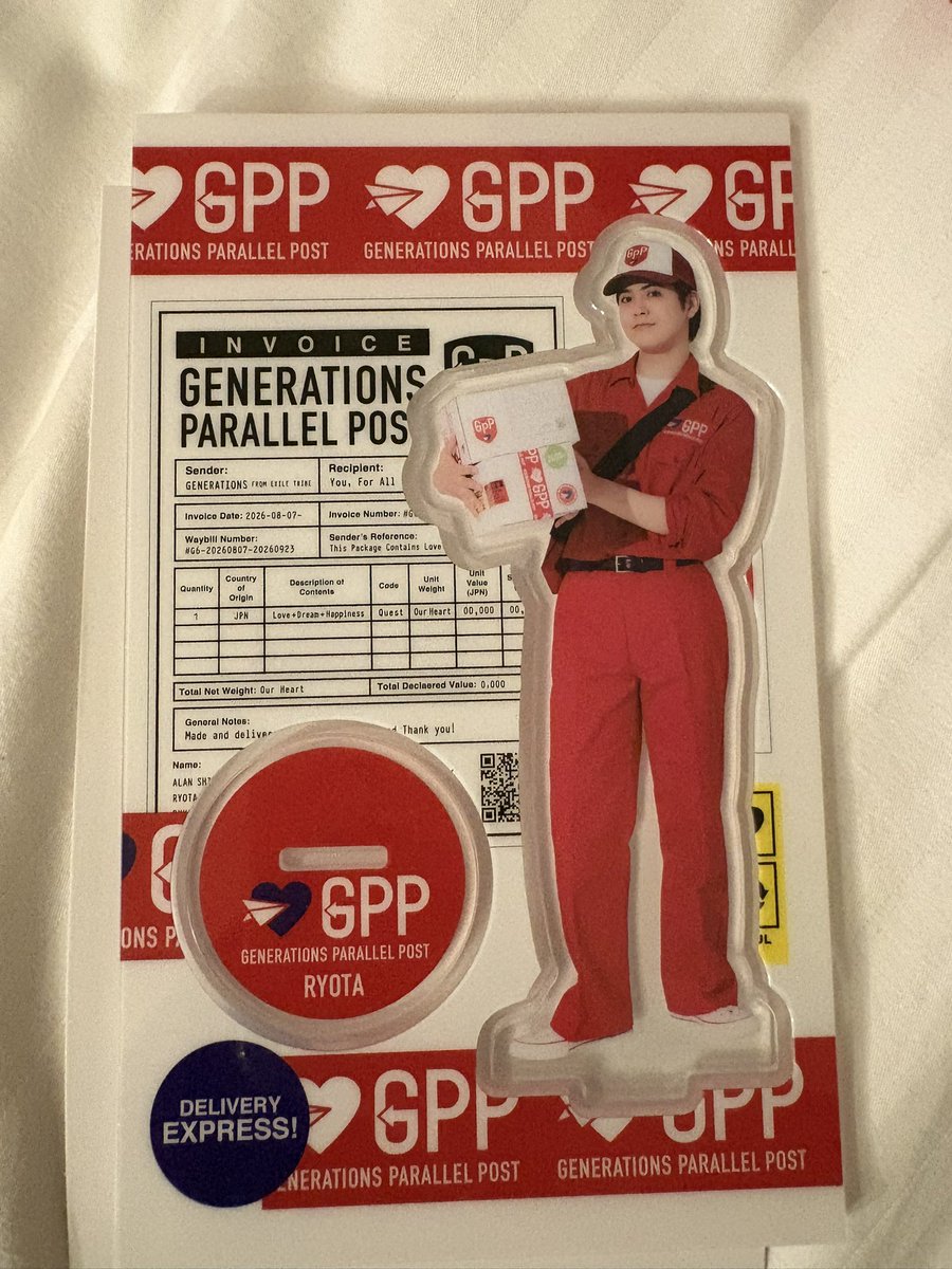 com__a70's tweet photo. GENERATIONS PARALLEL POST 2026
グッズアクスタ GENEジェネ GPP 交換

【譲】片寄涼太 数原龍友 佐野玲於
【求】白濱亜嵐（同種）

郵送での交換希望です📮
お気軽にお声がけください🙇‍♀️ https://t.co/JwsgmGZcWU