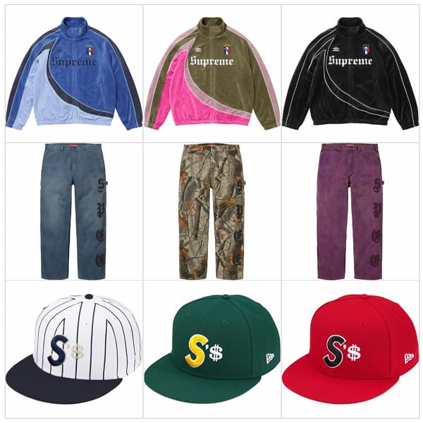 Supreme_plus's tweet photo. Supreme Week4

※全アイテム画像とサイズ表が公開        

発売前にしっかり確認しよう        

－①アプレッセ
https://t.co/9VsKUGMafX

－②レギュラーアイテム 
https://t.co/muq4OoNel4 https://t.co/PYb6PFySWt