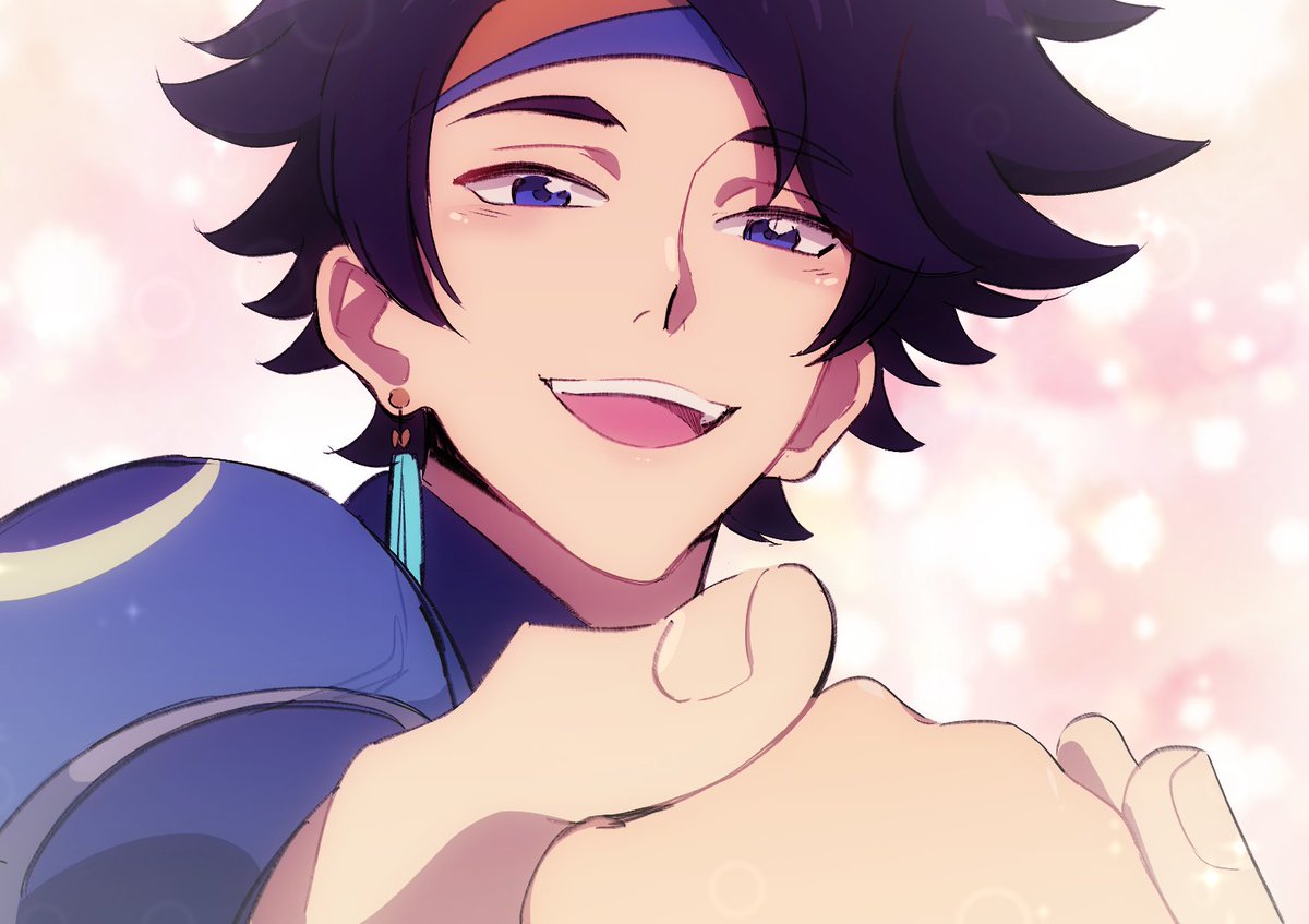 38___sr's tweet photo. seven havens official release is a month away and i can finally show (and draw more) all the fanart of my favorite character from the show (drawn back in 2023) https://t.co/NjzGkQD4sC