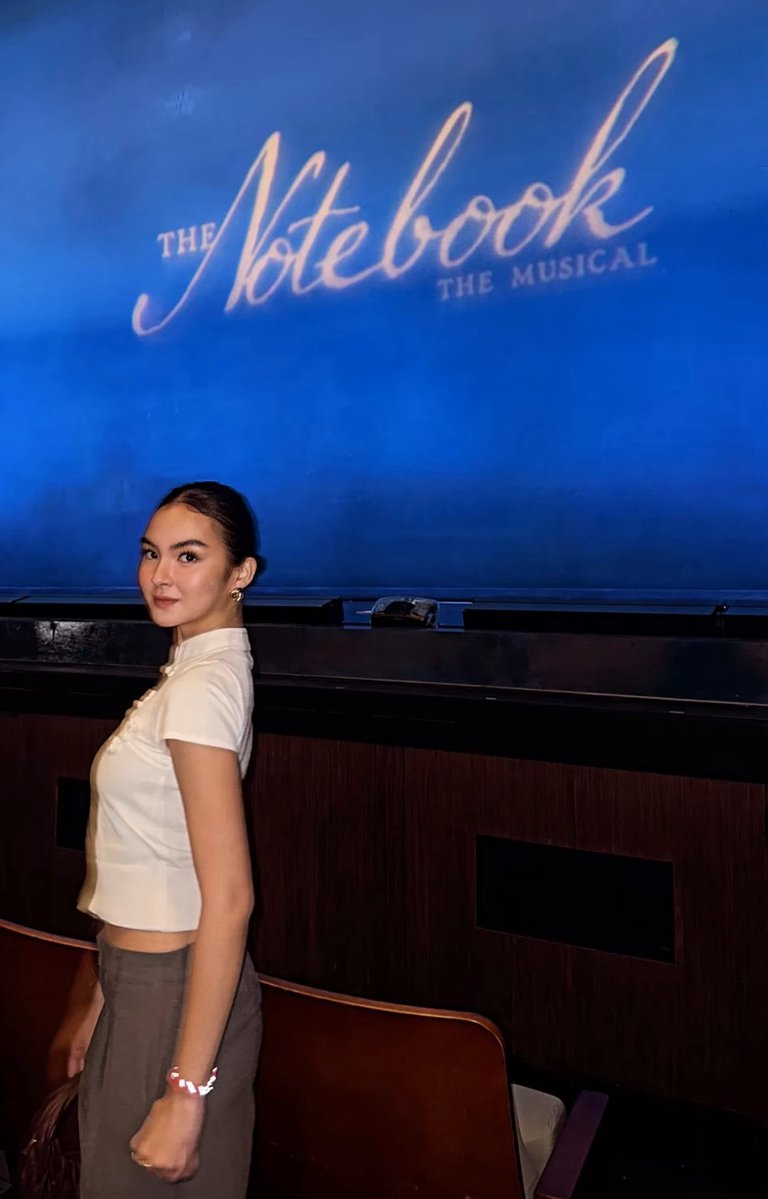 kaiatelier_'s tweet photo. Kai with Esang &amp; Gaea watching The Notebook musical last night.

#KaiMontinola https://t.co/VkXI5DHymX