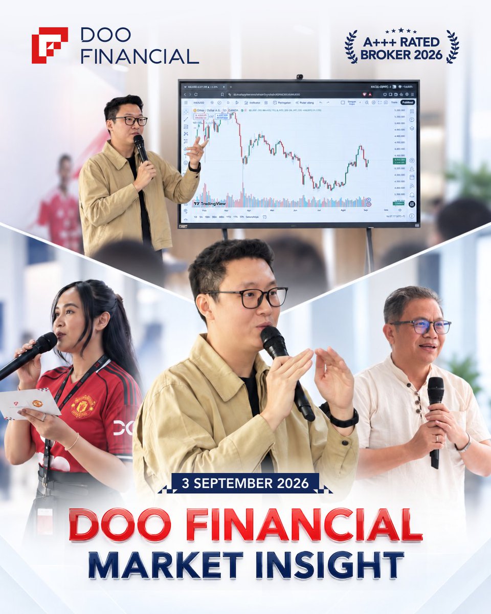 Doofinancial_ID's tweet photo. Gak kerasa, udah lebih dari seminggu sejak keseruan Doo Financial Market Insight bareng Handi Erawan 📈✨ Stay tuned buat seminar kami berikutnya ya! https://t.co/4e842yyWgs