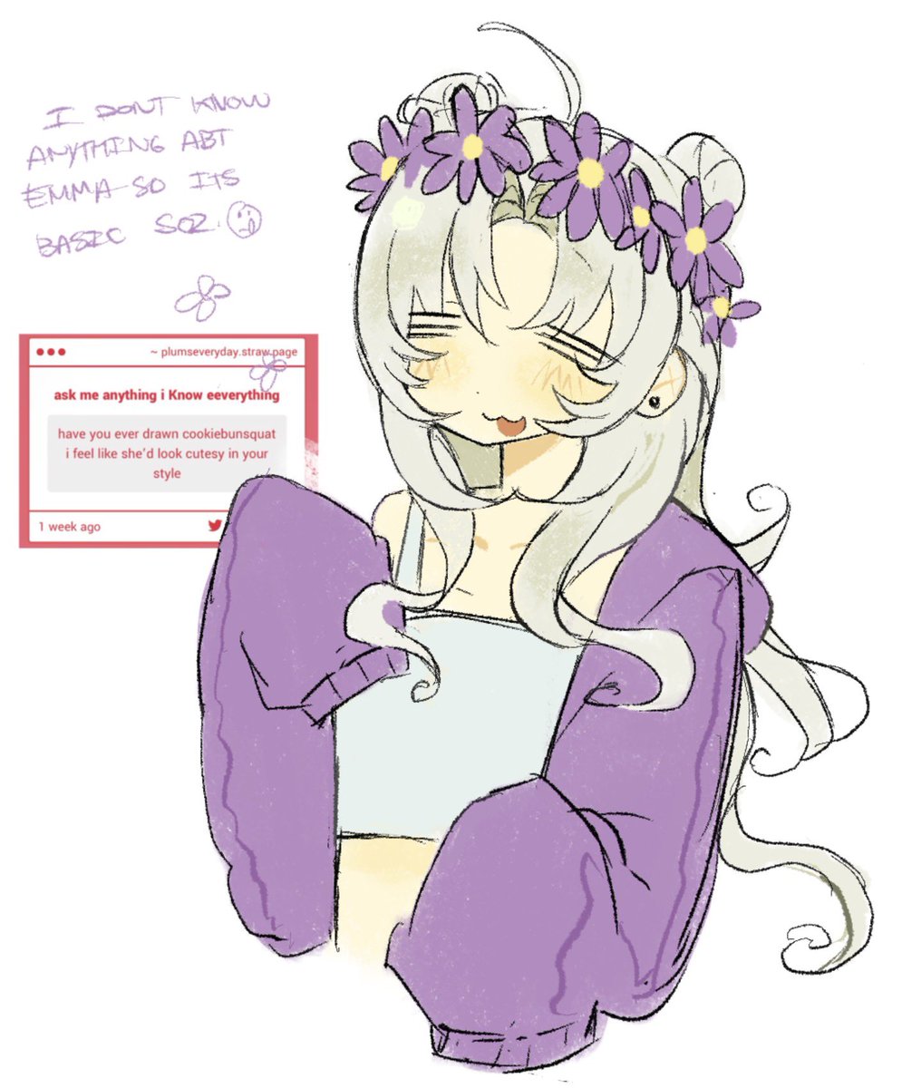 pesticide72's tweet photo. #cookiebunsquat after i drew this i watched a few of her videos and really liked them :))))))) https://t.co/EGNmBeNcRa