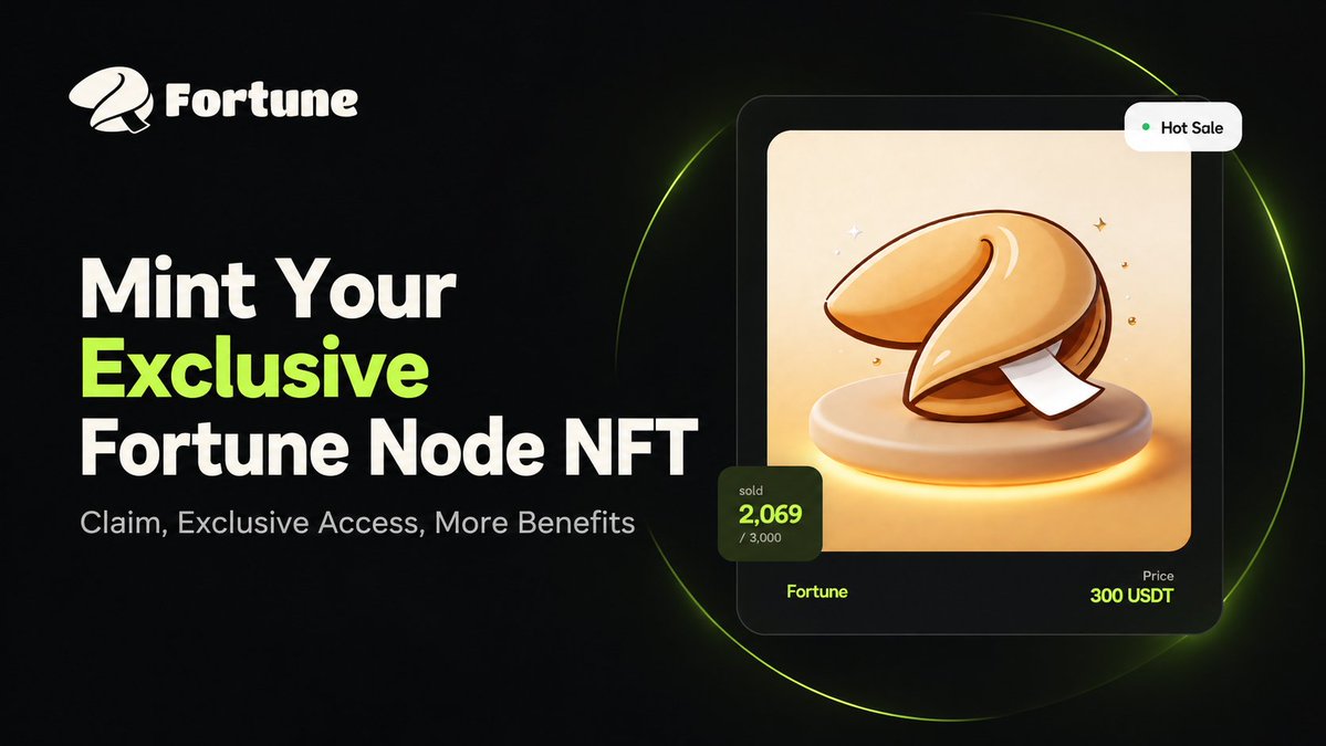 fortuneglobal_'s tweet photo. ⏳EXCLUSIVE FORTUNE NFT!!

Our Node NFT Phase 2 Minting is NOW OPEN For You!

There is just 3000 NFTs total supply and less than 1000 remain.

Mint your Node to Unlock More Incentives and value within our Fortune ecosystem.

🥠Minting Now: https://t.co/u0sxxujZpF

#FortuneProtocol #FortuneNode #Exclusive #NFT #Airdrop