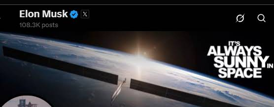 BUTTSEXDEV's tweet photo. Elon Musk still has his bio where he is intentionally spelling out ASS

Always sunny in space

Paired to spcx, having hte picture be MARS since its an elon narrative

https://t.co/7a9SGLCFrV https://t.co/RTe9oB9zG6