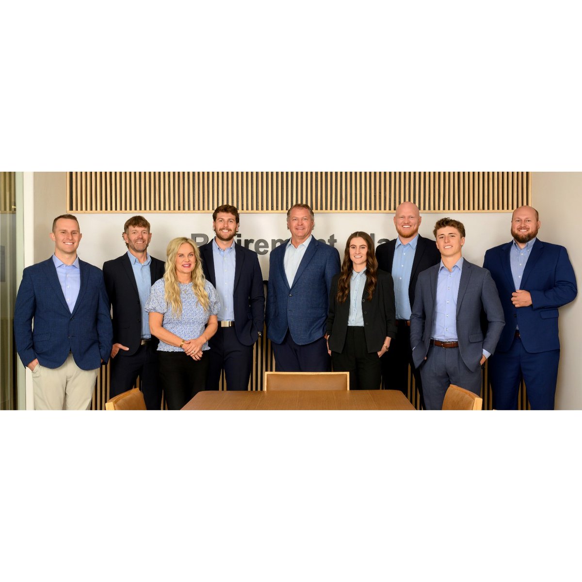 Vekad's tweet photo. A cohesive team builds instant client trust. At Retirement Plan Consultants in Salt Lake City, we captured individual headshots and a team photo in their conference room. One appointment, two deliverables. https://t.co/Xwtfirjg5k