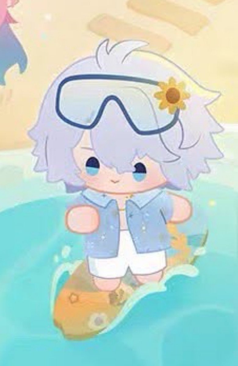Jaybunnite's tweet photo. When they tell Phainon he'll suffer but he hears surfer instead https://t.co/kX6UDuru1I