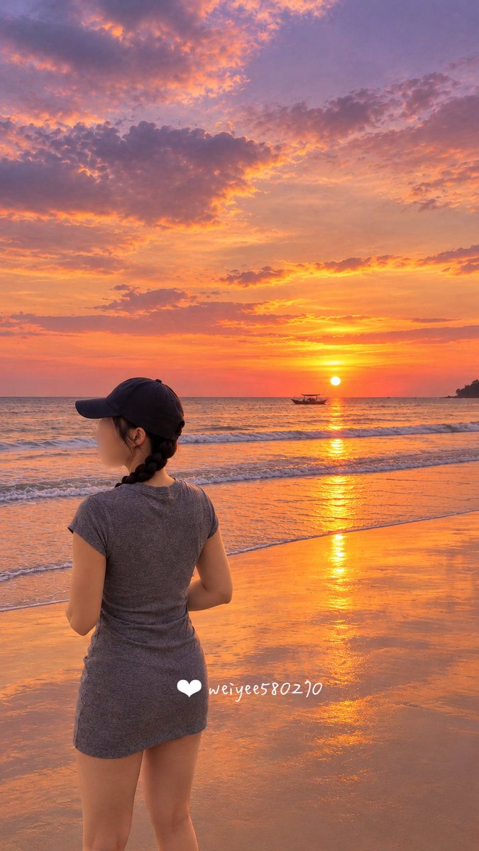 33moodonly's tweet photo. 不是夕陽特別浪漫
是那天剛好有你

����丹絨亞路沙灘,世界前三美的夕陽 https://t.co/C75mODHBPm