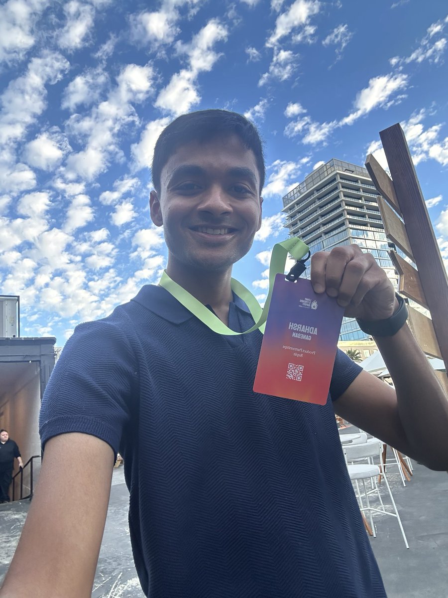 adharshganesan's tweet photo. Great day representing @Replit at Lenny &amp; Friends Summit! Kudos to @lennysan and everyone involved for putting on such a good show. The entire experience was PM’d so well, truly fitting for the event! https://t.co/cXwwwABbu7