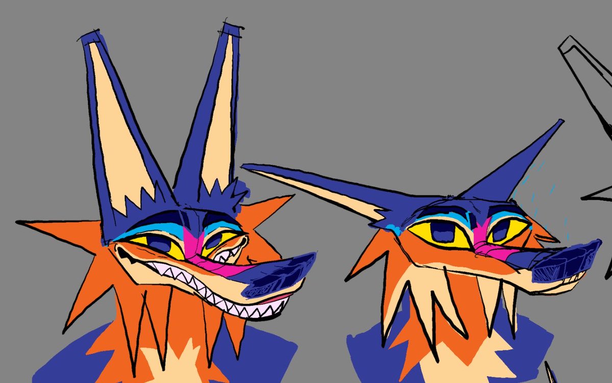 MOSKAAU_'s tweet photo. working on new ref sheet for Mr. Twin Towers Ears (rastaban lol), and i realized im just in time for the big day 💀 https://t.co/uLXEHh7aR2