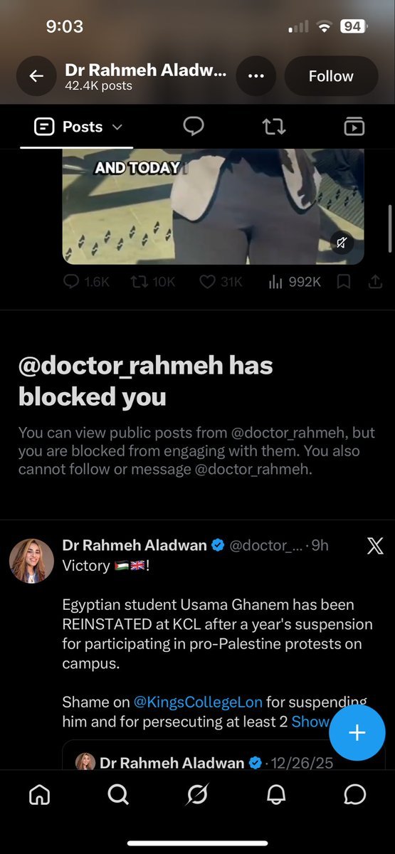 MrMarcinko's tweet photo. @DisputingSunnah Getting the block after showing her Satanyahu visiting the "revolutionary" apes in an Israeli hospital and calling her out on her omission of Israel's role in destabilizing Syria is very telling. I'm sorry I ever supported this lying, deceitful wretch. https://t.co/JbPD9R3tUx