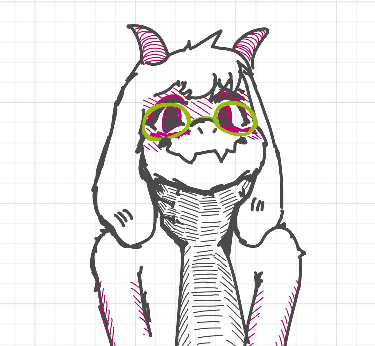BunPicker's tweet photo. doodle between working on some lovely ladies https://t.co/5NMdHIiHBQ