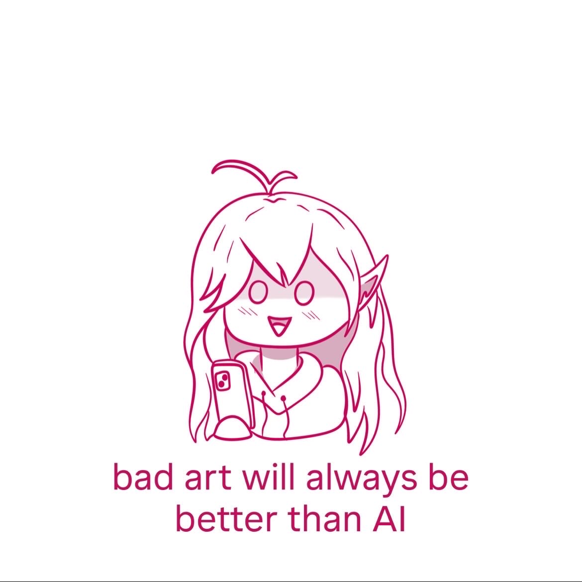 artsbyang3l's tweet photo. AI sucks 🫡
#realartist #human #artist https://t.co/jHXXqzOmIB