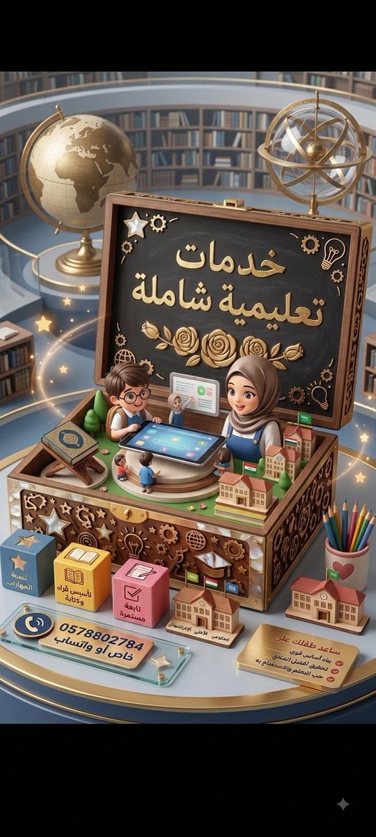 group_teachers's tweet photo. @sz8xfb نوفر معلمين ومعلمات للدروس الخصوصيه من التمهيدي إلى الجامعه وتدريس مناهج الإنترناشونال  والسنه التحضيريه كما يتوفرمحفظين ومحفظات للقرآن وأخصائيين تخاطب وصعوبات تعلم التواصل خاص او على رسائل واتساب 0578802784
🌹🌹🌹 https://t.co/pQ6mTQJHW1