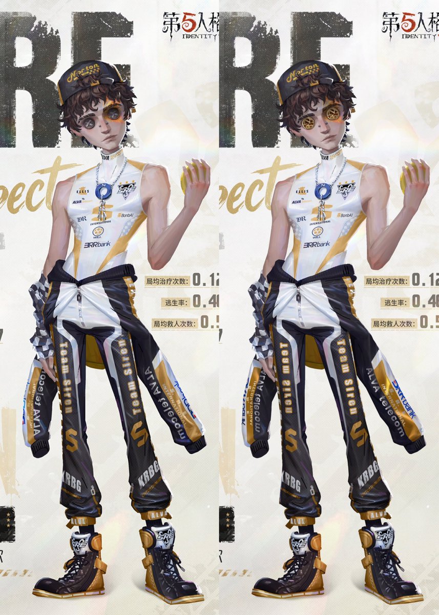 idvlogic's tweet photo. [ Identity V Esports Series ]

The alternative Esports posters for Enchantress and Prospector have been updated!
They both have new eye designs, and Enchantress's skin tone has been fixed!

(Left is the before, and right is the after.) https://t.co/VdviqBxcwQ