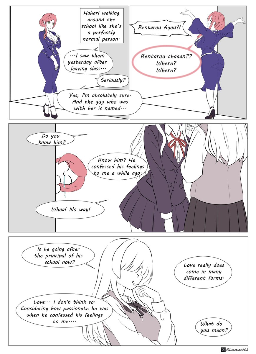 Desatino003's tweet photo. Rejection vs Girlfriend — Part 4
#アニメ100カノ #100Kanojo #100カノ https://t.co/usAofiZQOU
