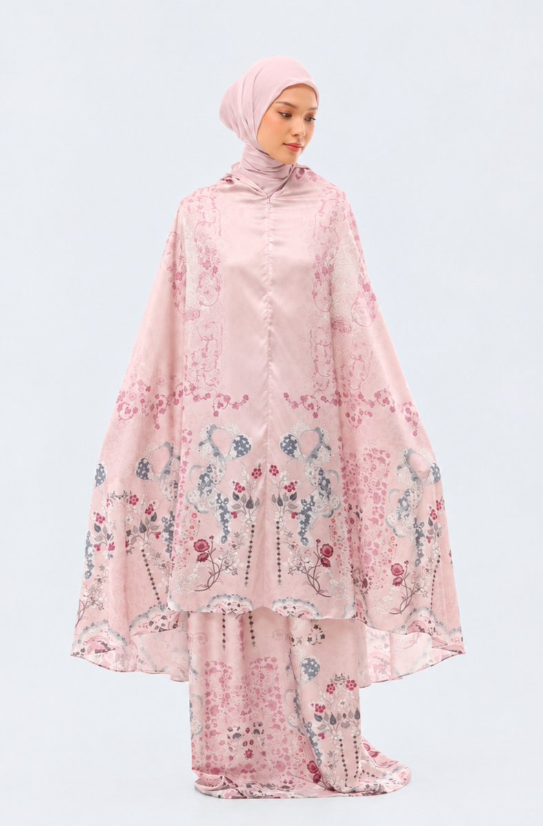 mozzarelaaz's tweet photo. sejujurnya mukena blush pink kaya gini tu cantik banget 🩷🎀 https://t.co/joUAW2cfpS