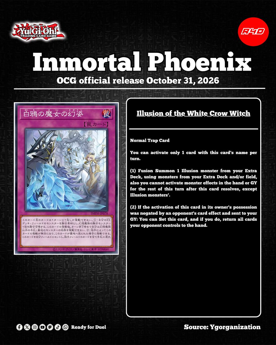Readyforduel's tweet photo. Diabellze is Waiting Deep in the “White Crow” Forest!
#YuGiOh #OCG #遊戯王 #Readyforduel https://t.co/j2OsaDlTDm