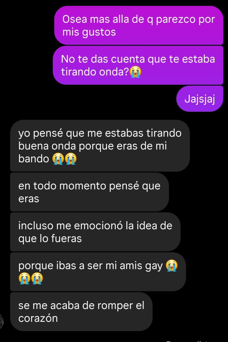 IgnacioCardozo_'s tweet photo. Siempre me preguntan si por ser swiftie y hetero tengo mas levante pero la realidad es que el 100% de las interacciones q tengo con pibas es esto
Yo le elogie el delineado y me tomo de gay 😭😭😭 https://t.co/rCmS2PCaeG