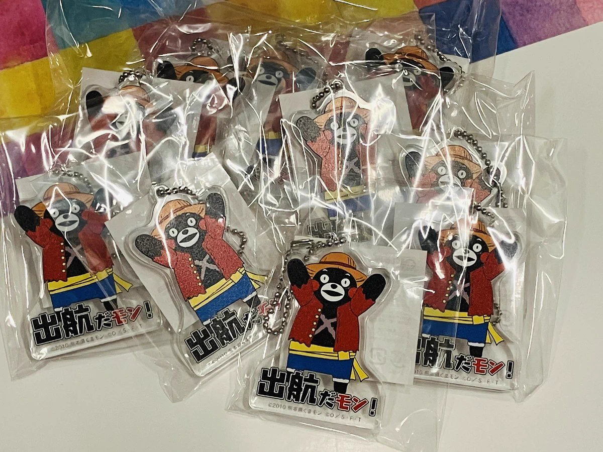 ワンピース　ルフィ　くまモン　アクリルキーホルダー 新品未開封 激レア ONE PIECE 麦わらストア 池袋店 on X: 